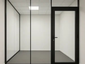 Home glass partition